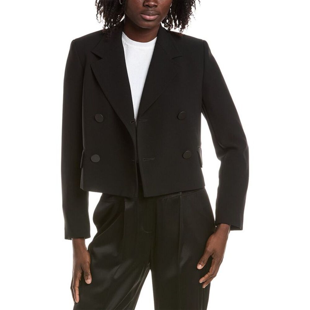 Max Mara Womens  Studio Caprera Jacket, Black